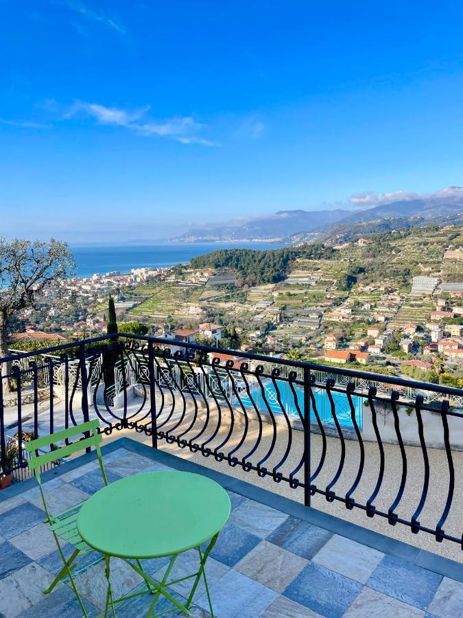 Villa Gaia - Luxury Villa, Pool & Wellness Rooms Bordighera Exterior photo